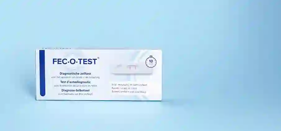 Cover photo for the insight: Kruidvat x vzw Stop Darmkanker - Launching self-tests for early detection