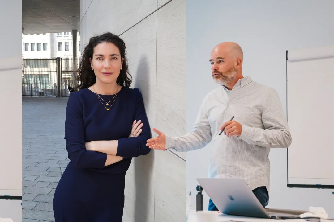 Cover photo for the insight: Some body language tips from our experts, Caroline and Bram