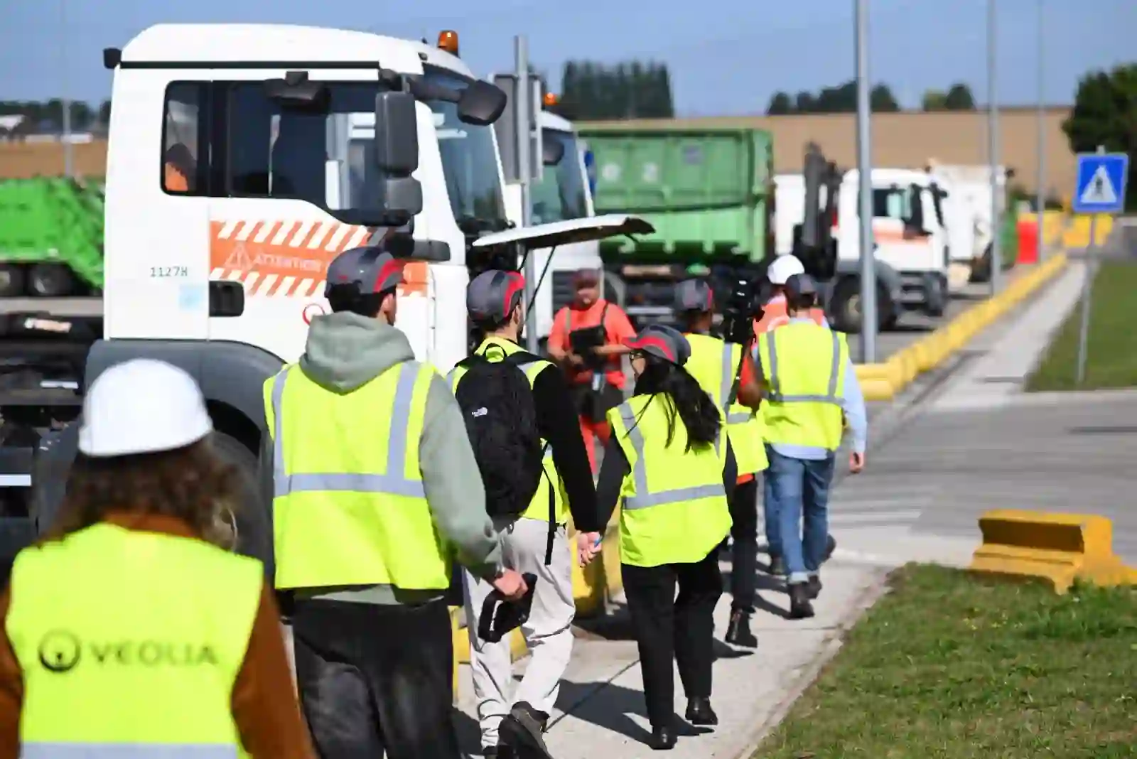 Cover photo for the insight: Veolia's circular journey - From Sombreffe to national news